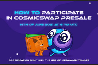 How to Transfer Funds to Polygon and Participate in CosmicSwap Polygon Presale using MetaMask