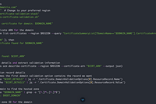 Using Q To Deploy CloudFront and a TLS Certificate — Yet Another Problem With the ACM Deployment…