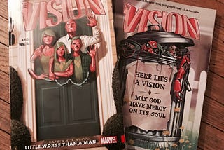 015/365 — Wow. These lived up to the hype. The Vision by King/Walta/Bellaire/Cowles