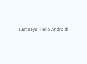 Building a mobile app in Rust and React Native, Part 2: Hello world!