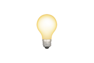 Image of a lightbulb.