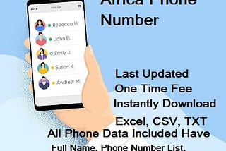 Africa Phone Number List