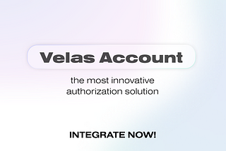 Velas Account Beta Test Has Been Announced!