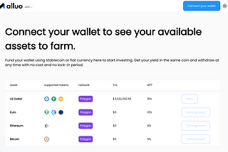 How to enjoy passive income with Alluo