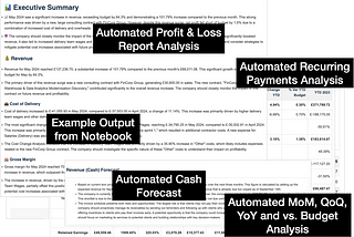 How Rittman Analytics Automates our Profit & Loss Reporting and Commentary using VertexAI Gemini 1.5