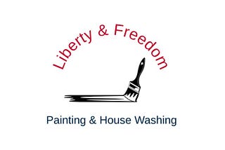Liberty & Freedom Painting & House Washing Logo