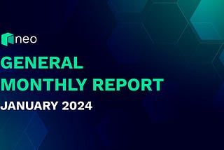 「Neo グローバル開発 Monthly Report 2024年1月」