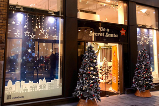 Innovation IRL: building on the Secret Santa campaign with a pop-up shop