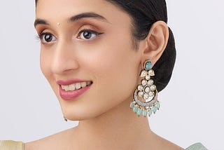 Elegant Chandbali and Stylish Stud Earrings: Timeless Jewelry Pieces