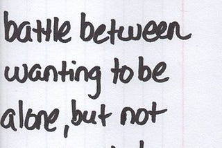 Lonely is the Hardest