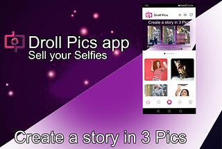 Cinematic Curiosity: Crafting Visual Narratives in Three Photos with the Droll Pics App