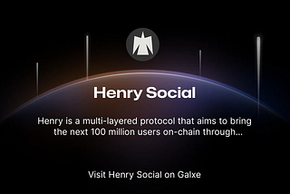 Henry’s Social Trees Program: Building a Greener Future with Web3 Technology