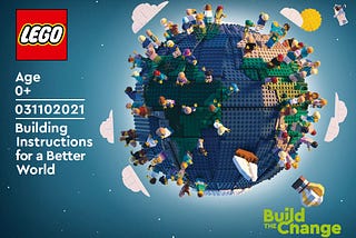 Campaña de concienciación sobre cambio climático, durante la COP26 | Fuente: LEGO