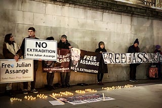 Standing Up For Assange, Human Rights, and Press Freedom