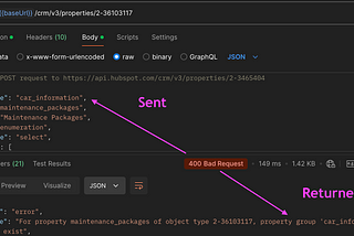 Hubspot API Error: Defining a new property: property_group does not exist (Solved)