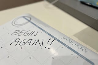 Begin Again