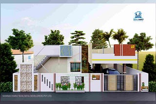 Village Single Floor Home Front Design: Ideas and Tips