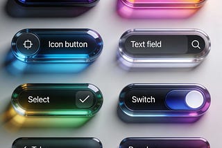 My strongest liquid glass reference was not Apple-accurate. That was the point