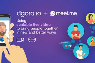 Agora provides MeetMe with scalable live video to drive engagement and monetization through social…