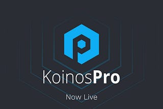 KoinosPro is LIVE