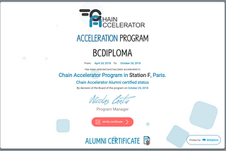 From ChainAccelerator to EM Lyon Accelerator!