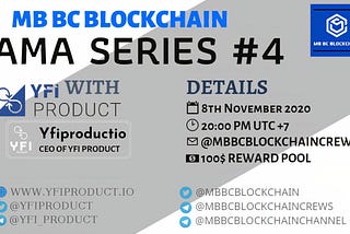 MB Blockchain community VN AMA with YFI Product