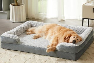 Give Your Furry Friend the Ultimate Comfort: Premium Orthopedic Dog Bed for Large Dogs
