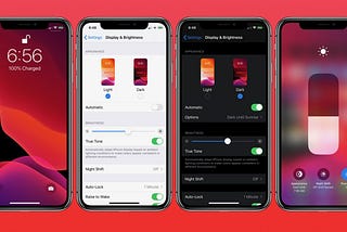 iOS 13: Dark Mode