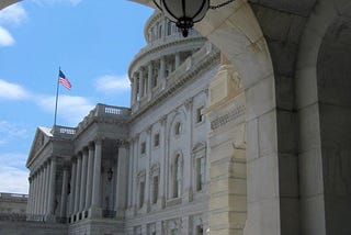 A picture of the United States Capitol.