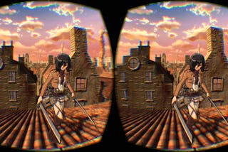 ｢進撃の巨人｣をVR THEATERで体験したよ