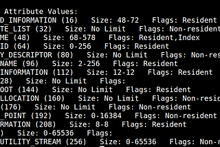 A Journey into NTFS: Part 5