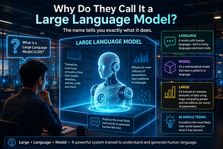 Why do they call it Large Language Model?