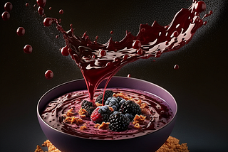 A.I. Eats — Red Wine Cinnamon Cereal Milk Pudding