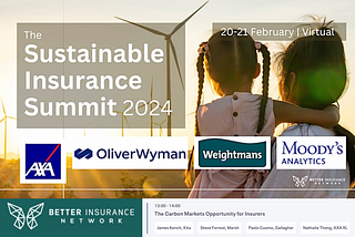 The Carbon Markets Opportunity for Insurers