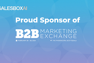 B2B Marketing Exchange 2024