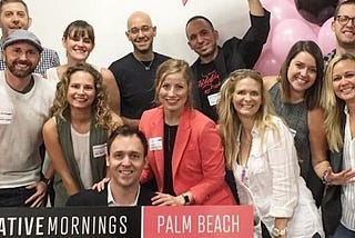 CreativeMornings Palm Beach is here!