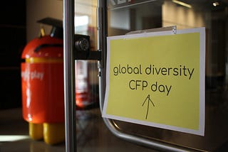 Reflections on Global Diversity CFP Day