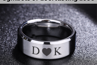 Personalized Rings as Symbols of Everlasting Love