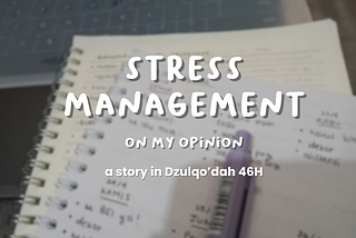 My Stress Management