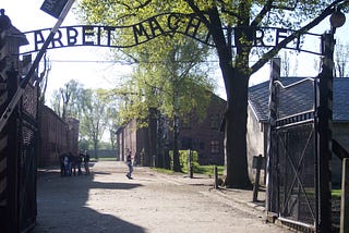 Arbeit Macht Frei at Auschwitz I