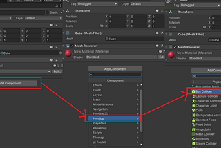 Unity -Collider Component