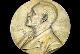 Nobel prize medallion