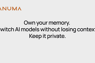 Introducing Anuma: A Private Space for Your Intelligence