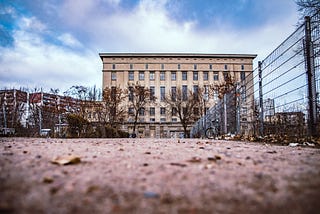 Outside the Berghain in Berlin