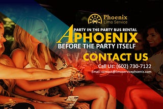 A Party in The Party Bus Rental Phoenix Before the Party Itself