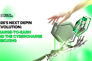 2026’s Next DePIN Revolution: Charge-to-Earn and the CyberCharge Unboxing