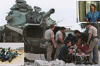 He destroyed San Diego in a stolen М60А3 tank in 1995. Mad Sean Nelson