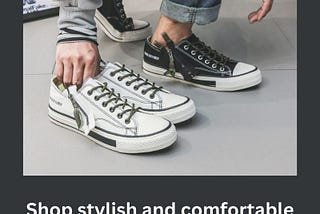Shop Men’s Trendy Sneakers Usa | Aladdinbro.com