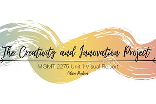 Creativity & Innovation Project