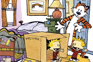 For Calvin and Hobbes Technology Is A Cardboard Box